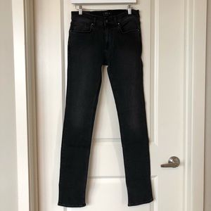 Men’s Skinny Jeans in Stretch Faded Black